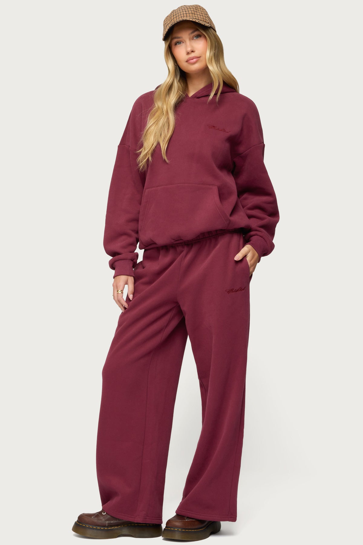 Basic Girl Wide Leg Edikted Joggers
