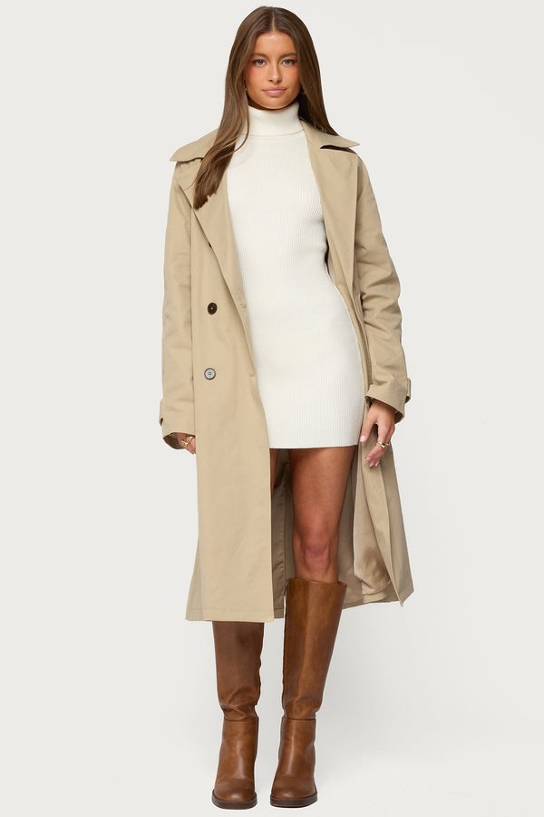 Amur Maxi Trench Coat
