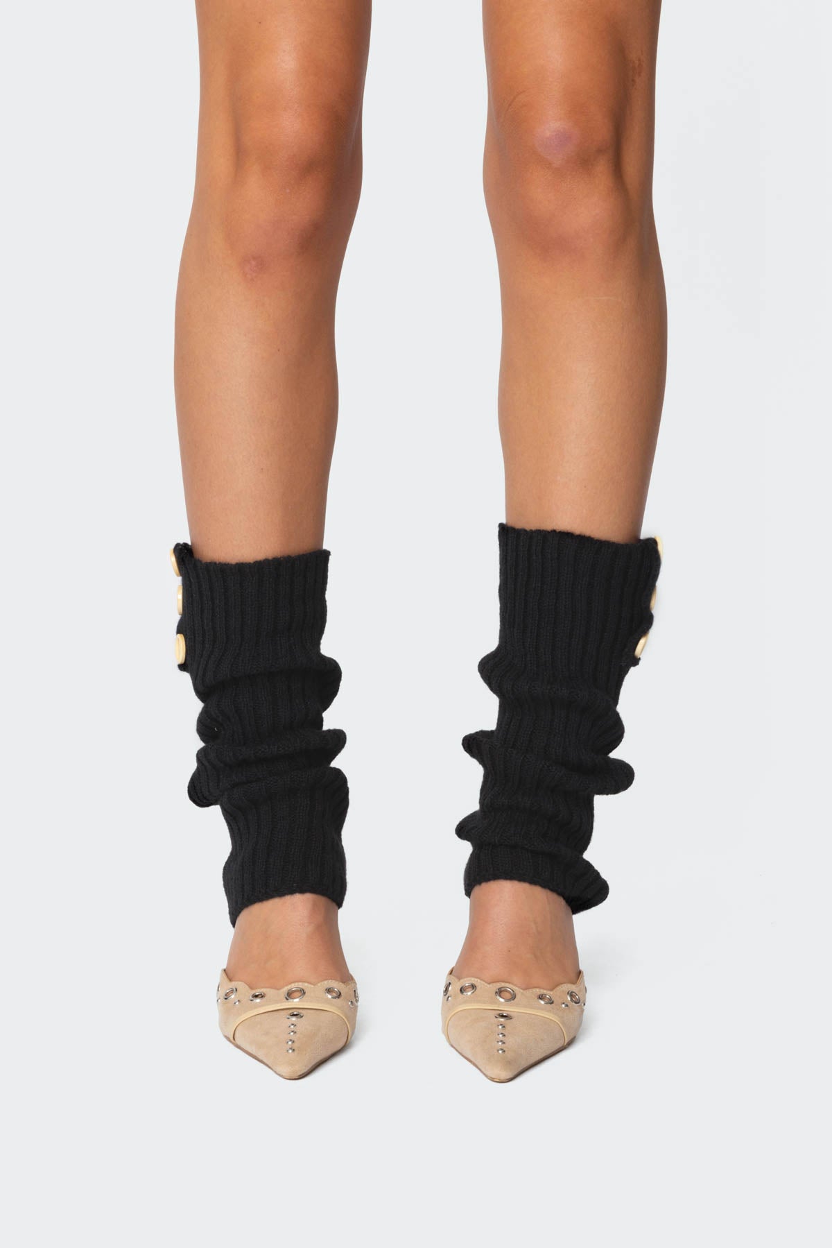 Button Leg Warmers