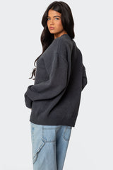 Magic 8 Oversized Chunky Knit Sweater