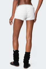 Lenny Lacey Textured Micro Shorts