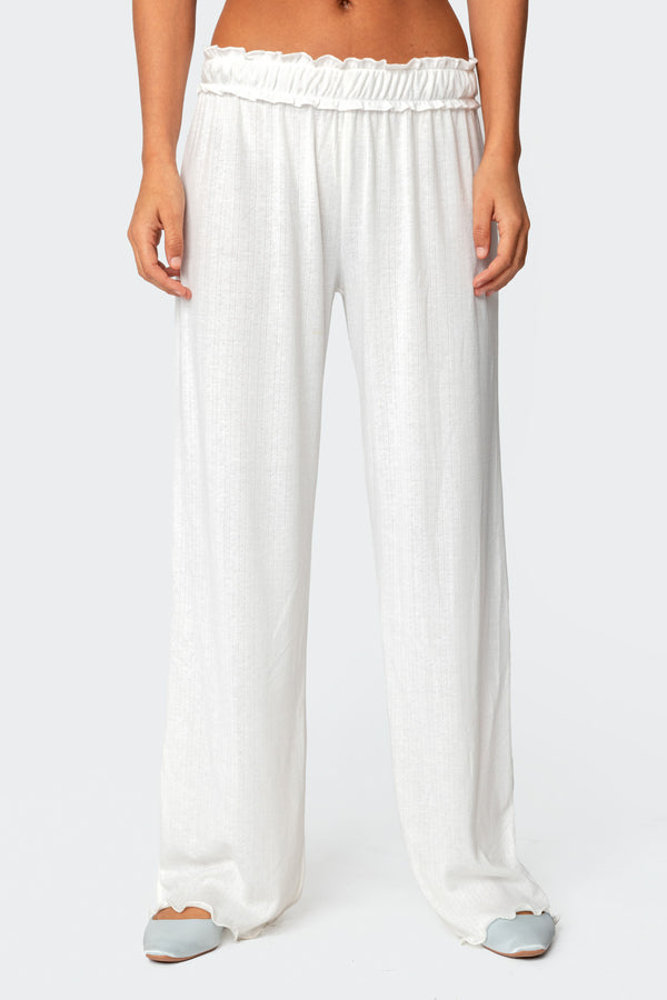 Sylvia Pointelle Pants