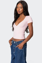 Katia V Neck Top