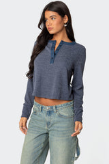 Ruth Henley Waffle Top