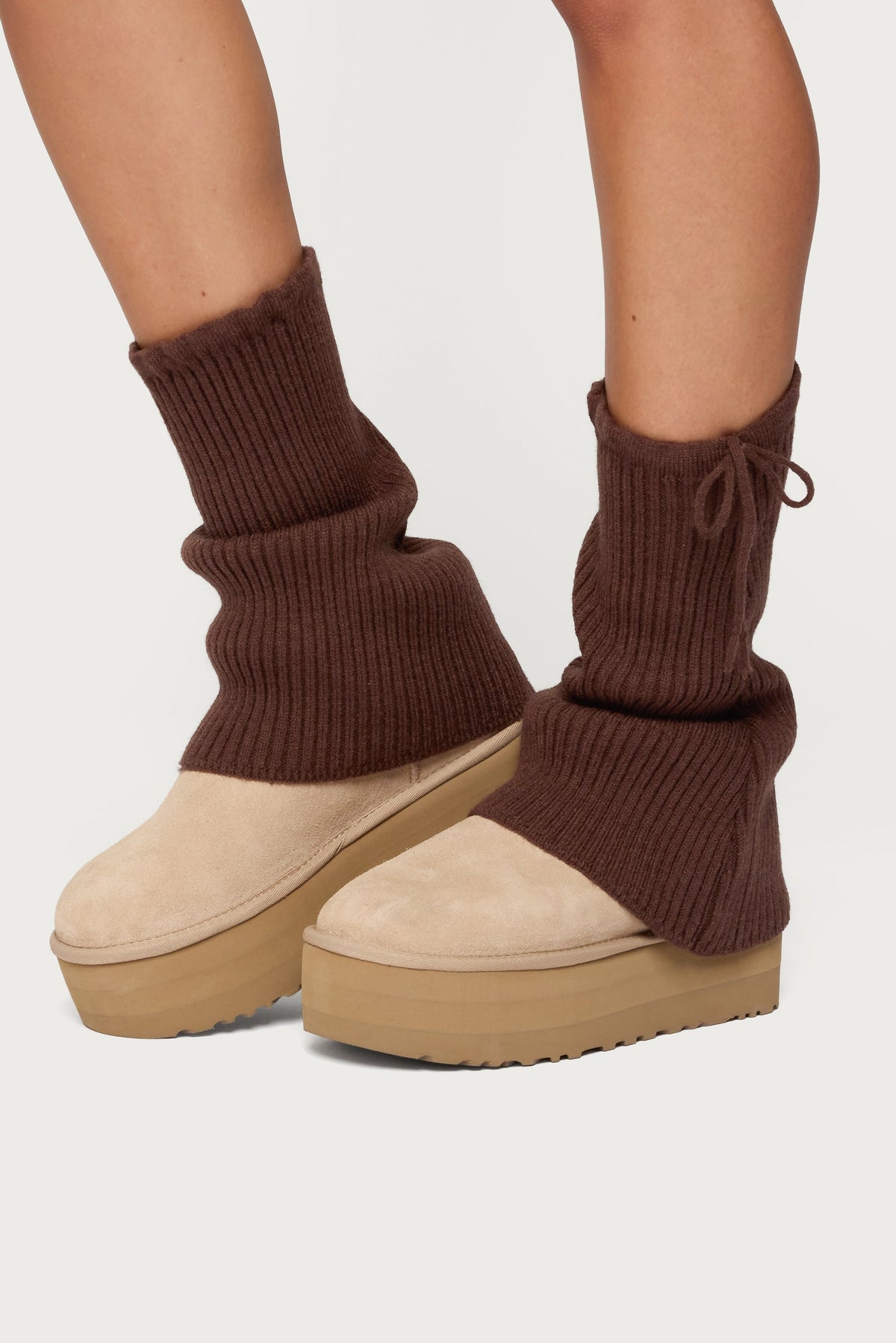 So Cosy Knit Leg Warmers