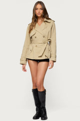 Tobie Raglan Trench Jacket
