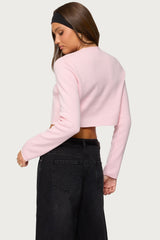 Jayne Split Front Knit Cardigan