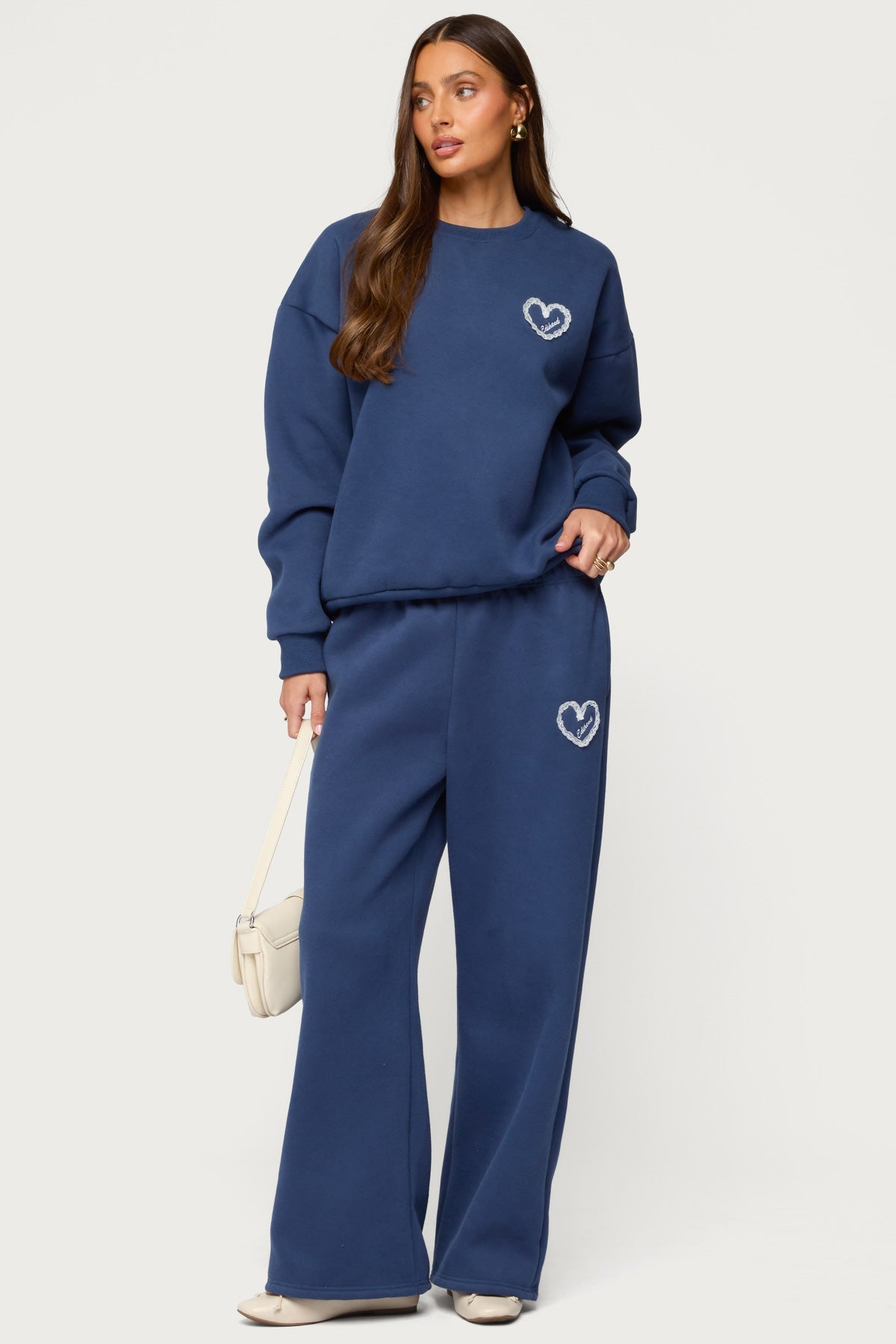 Love Edikted Wide Leg Joggers