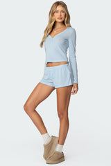 Keely Pointelle Shorts