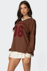 06 Oversized Long Sleeve T Shirt