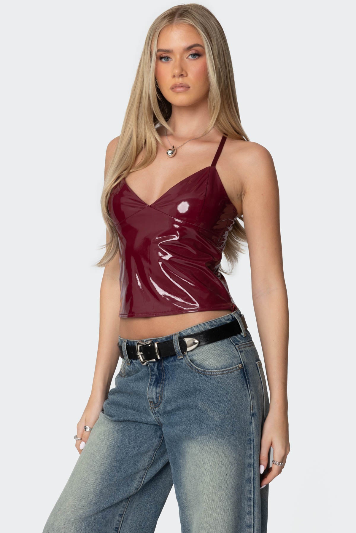 Carmie Vinyl Tank Top