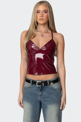 Carmie Vinyl Tank Top