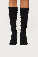 Knee High Scrunch Socks