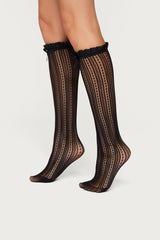 Sheer Lace Socks