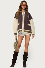 98 Varsity Zip Up Sweater