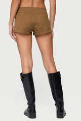 Dinah Denim Micro Shorts