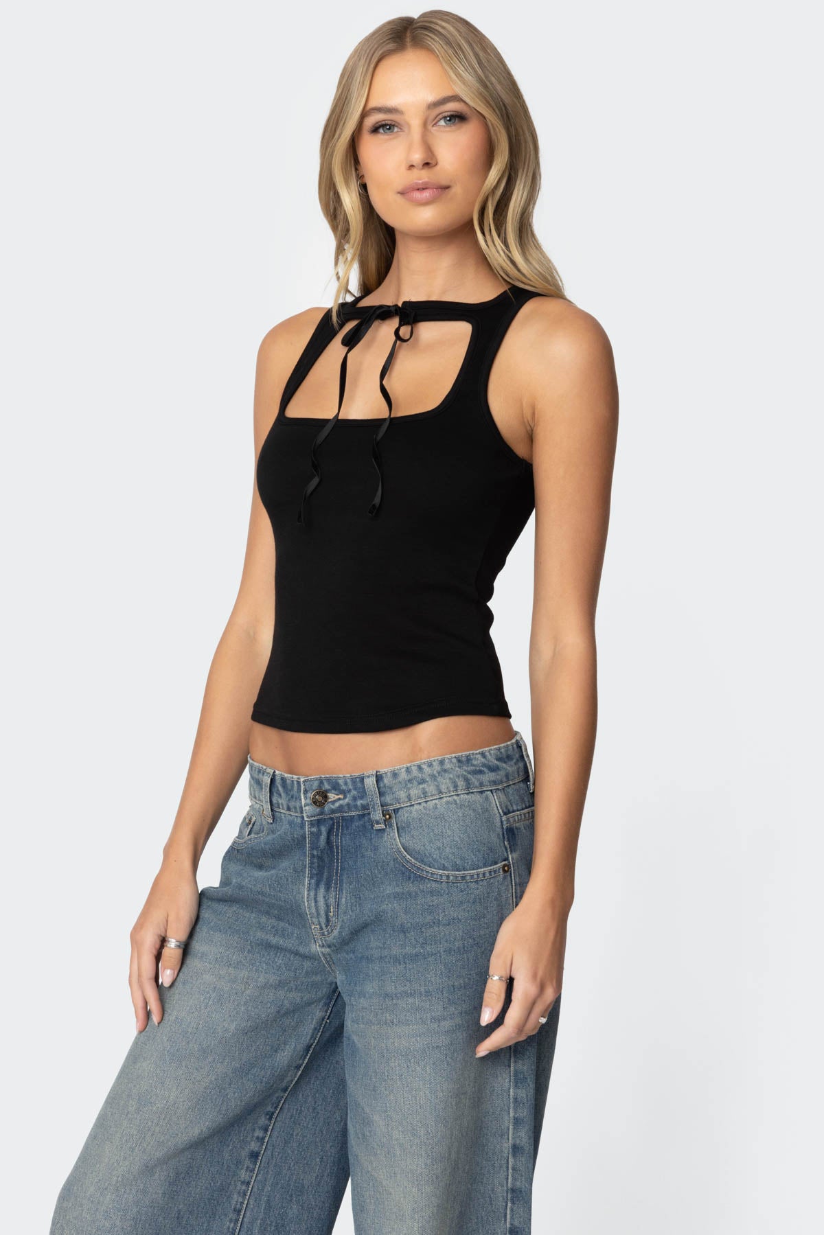 Isabetta Tie Front Top