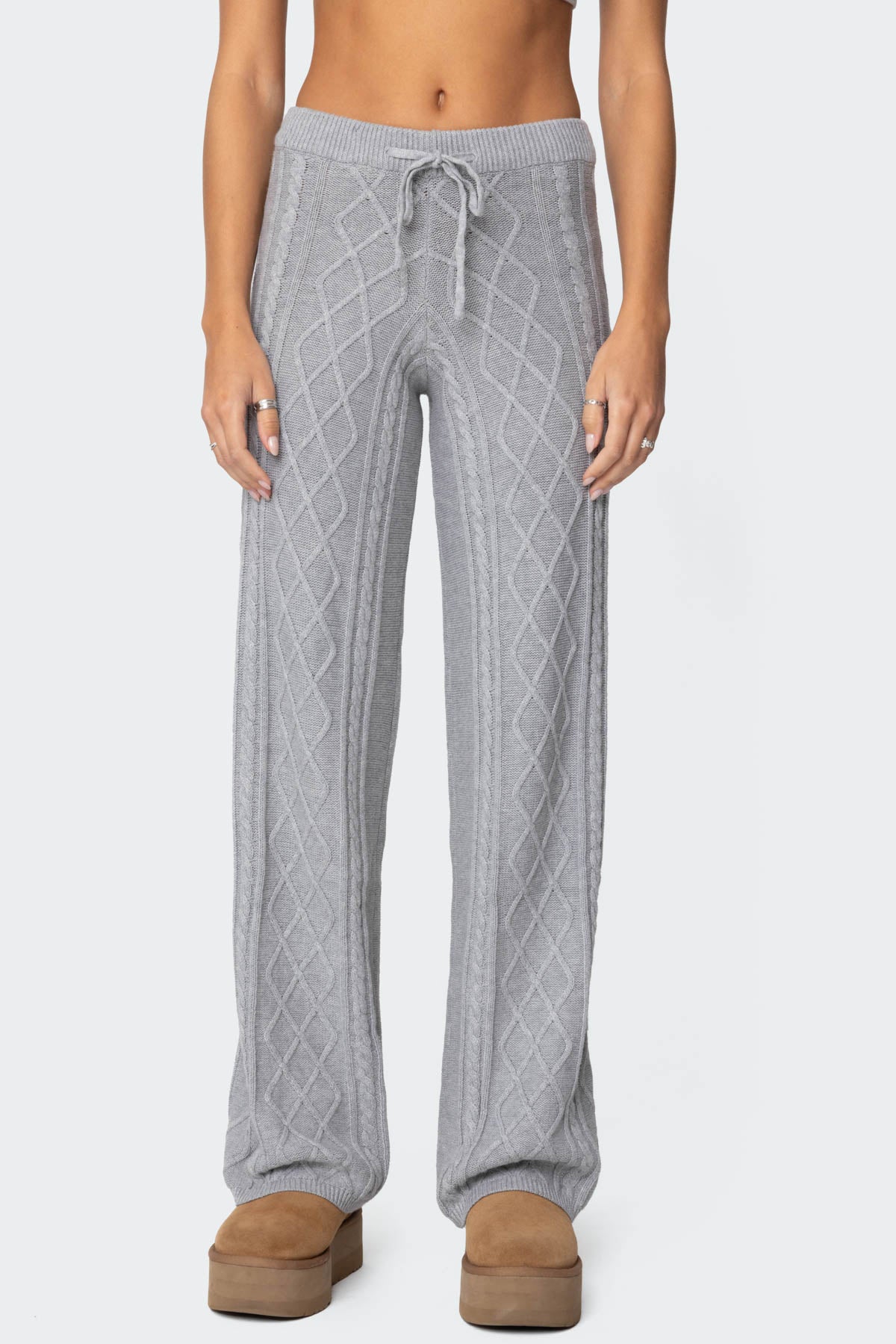 Kasey Cable Knit Pants