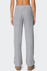 Kasey Cable Knit Pants