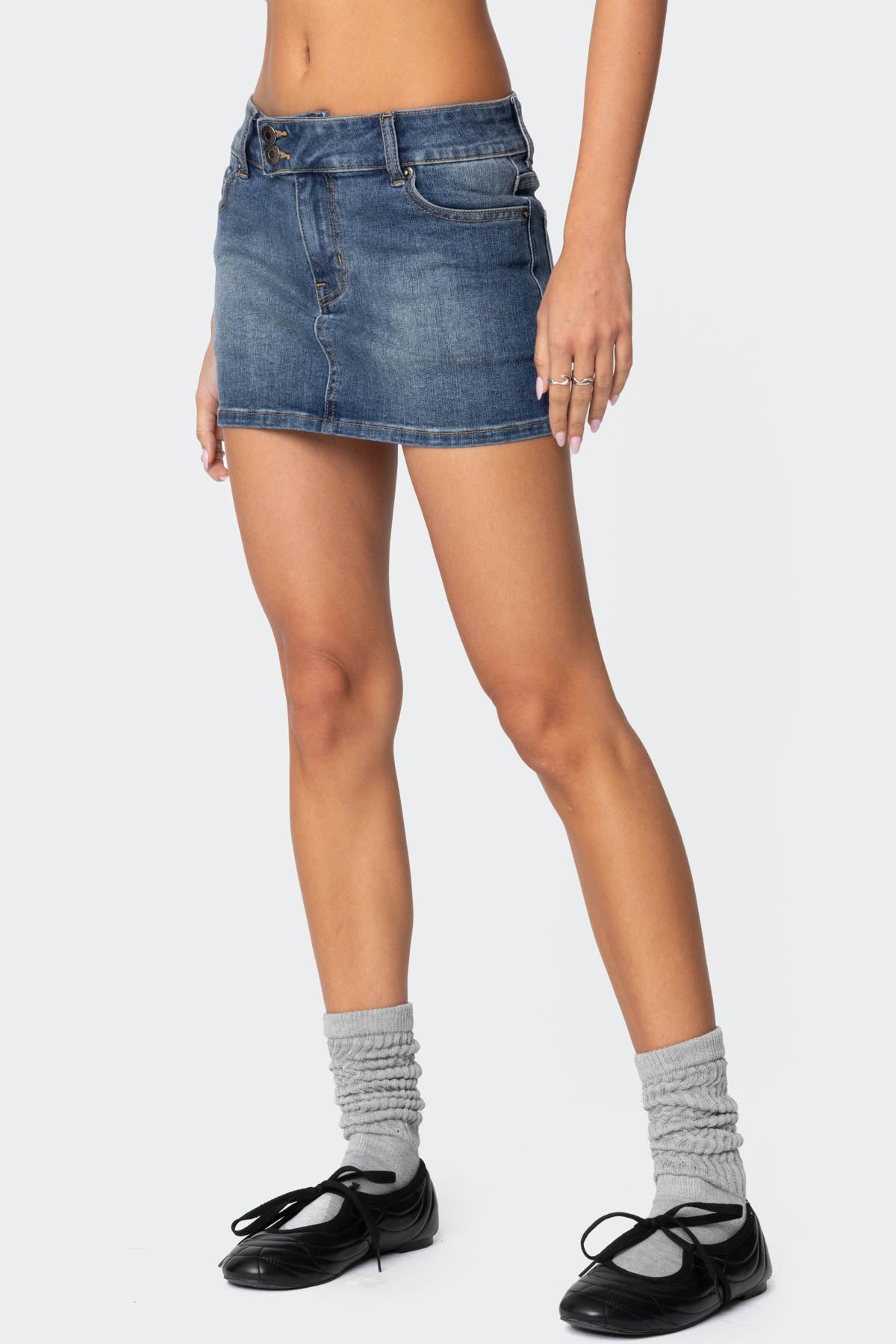 Eryn Denim Mini Skirt