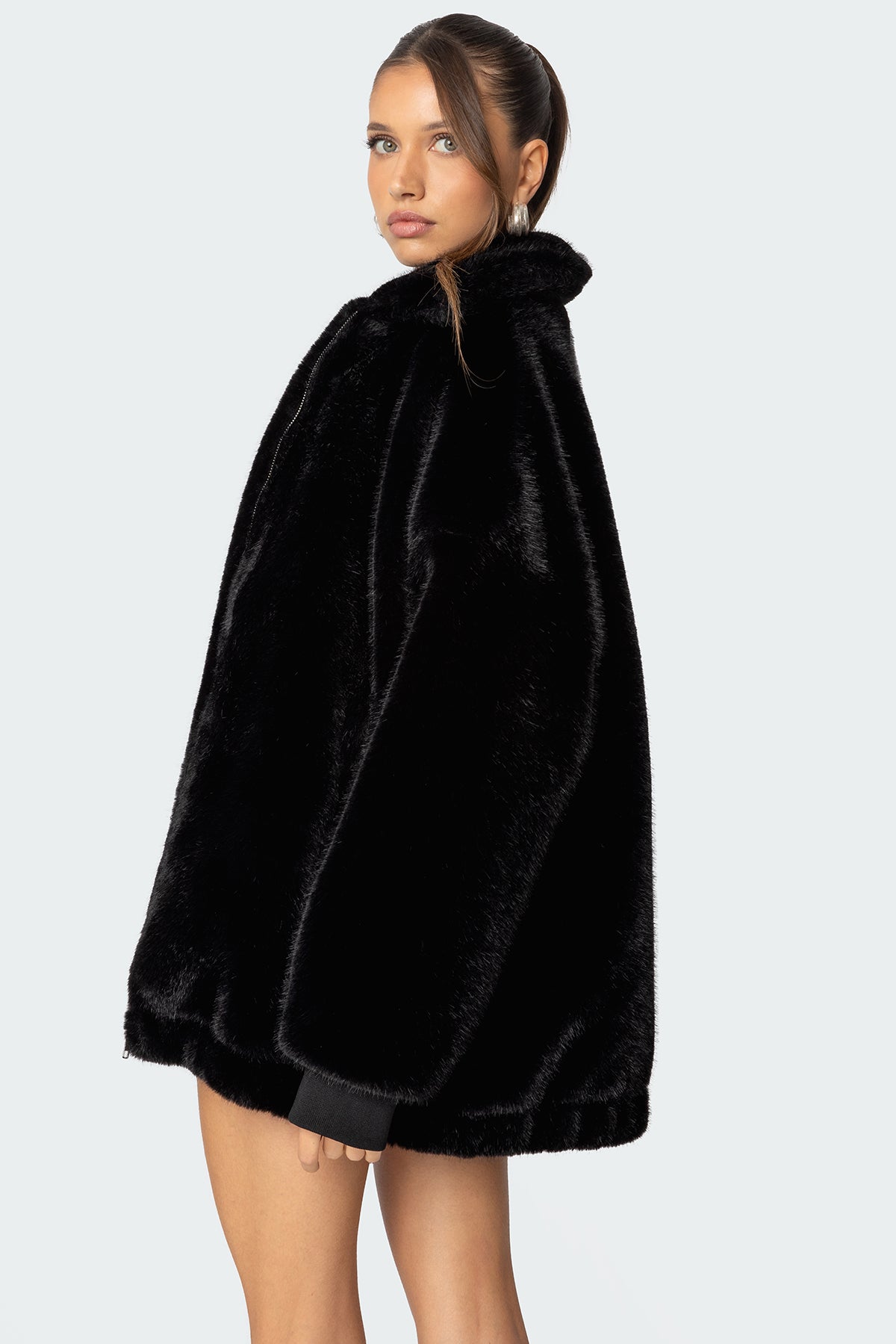 Taylor Oversized Faux Fur Jacket