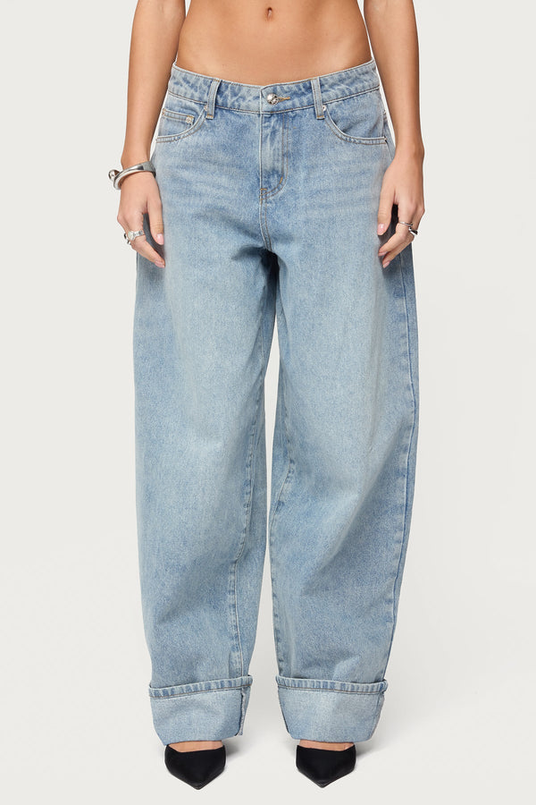 Kella Low Rise Baggy Jeans