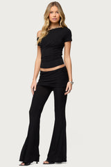 Halli Twisted Off Shoulder Top