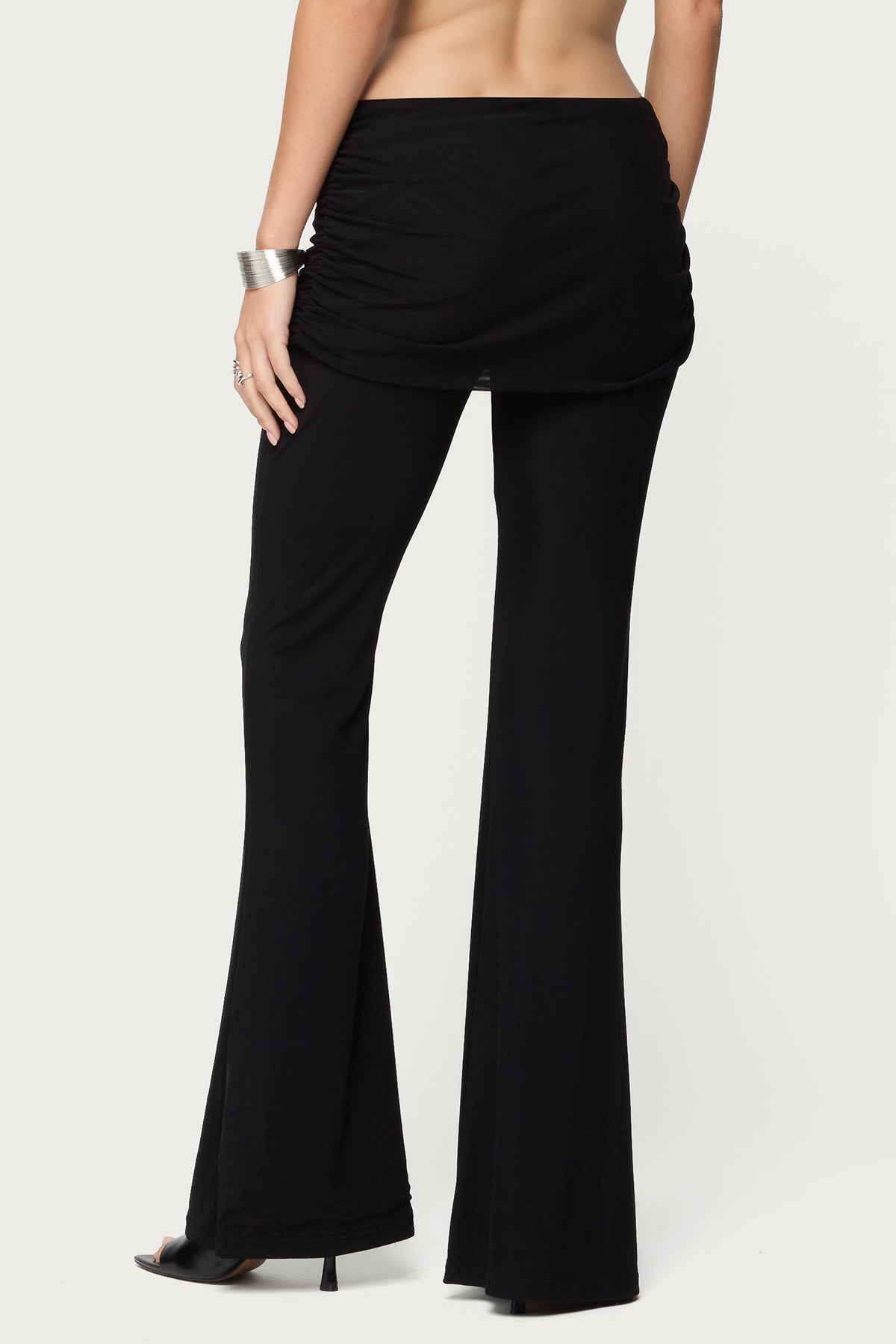 Halli Foldover Mini Skirt Trousers