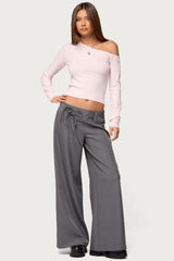 Mayson Off Shoulder Knit Top