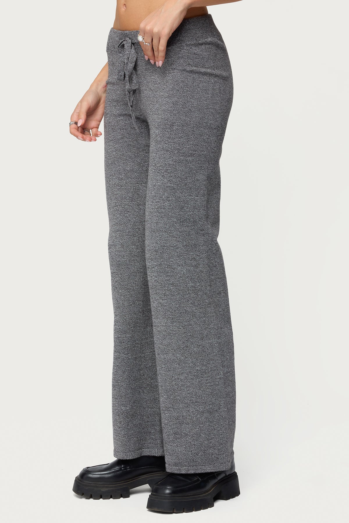 Ayah Straight Leg Knit Trousers