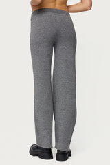 Ayah Straight Leg Knit Trousers