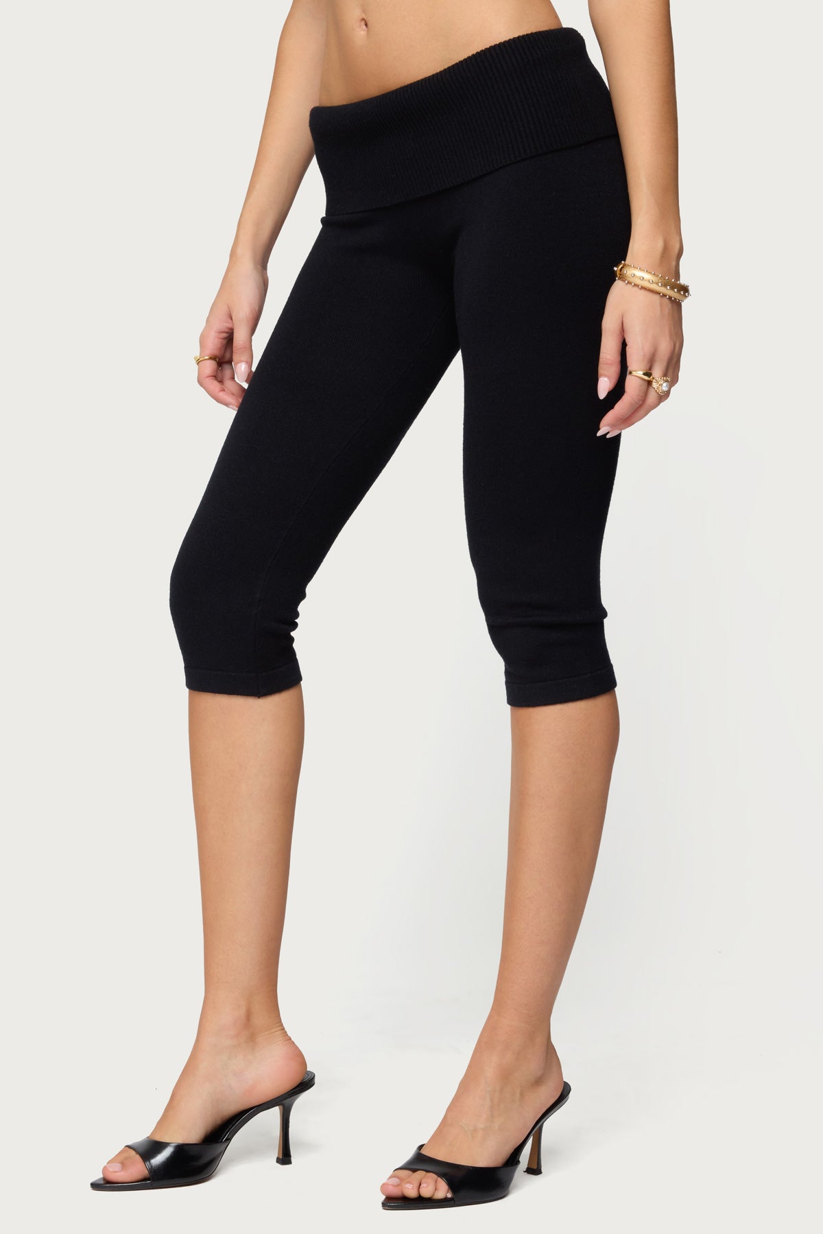 Skyla Knit Capri Trousers