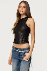 Alexander Sequin Top