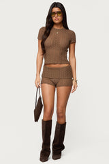 Rye Sheer Textured T Shirt