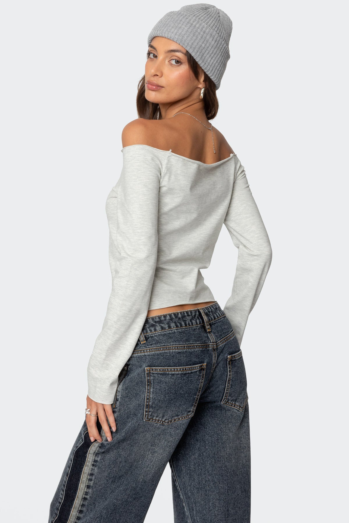 Aspen Ski Club Off Shoulder Top