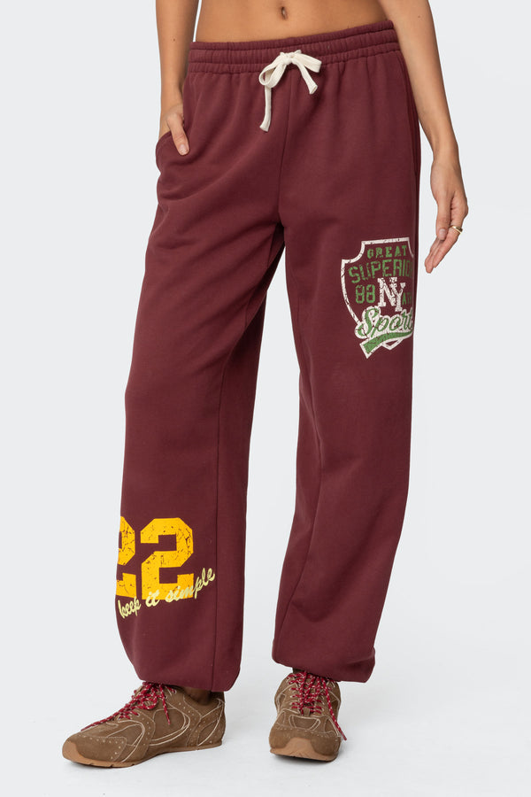 Bramty Oversized Sweatpants