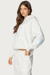 Bonney Bow Detail Hoodie