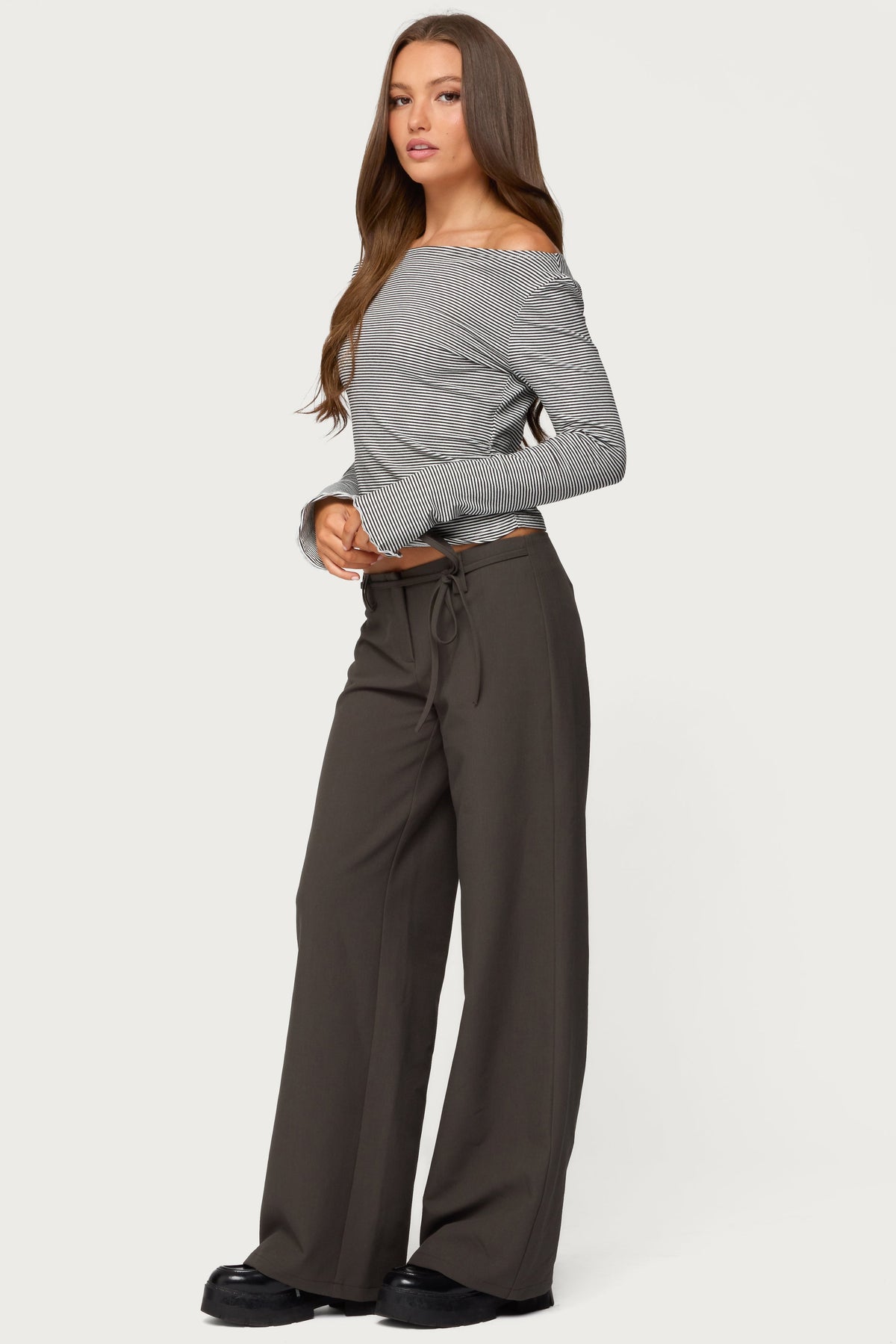 Raphael Tie Belt Trousers