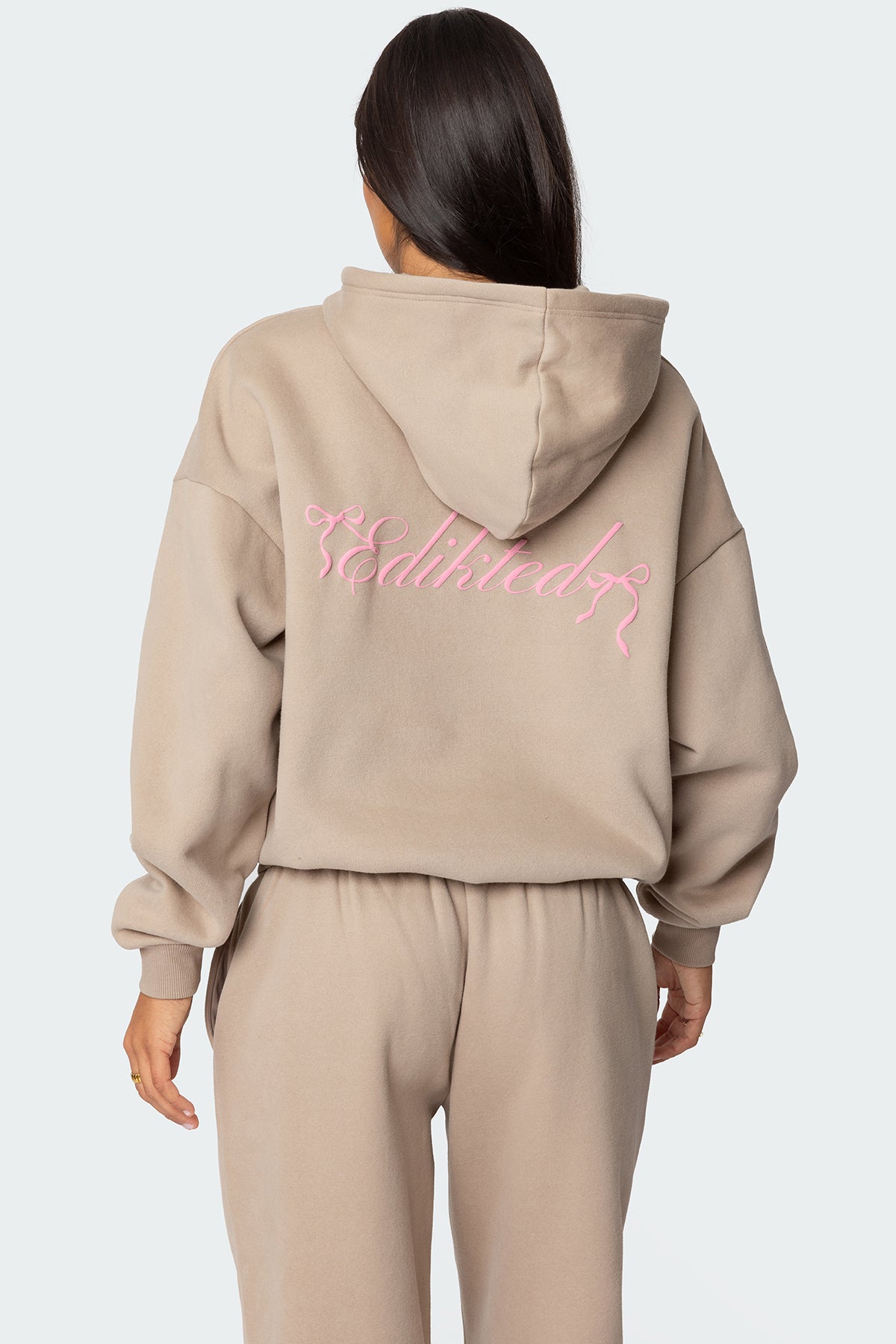 Sasha Bow Detail Hoodie