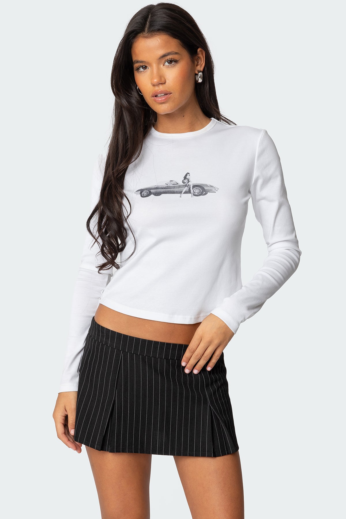 Retro Roadtrip Long Sleeve T Shirt