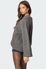 Montana Oversized Button Sweater