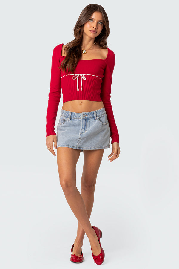 Natasha Knit Top