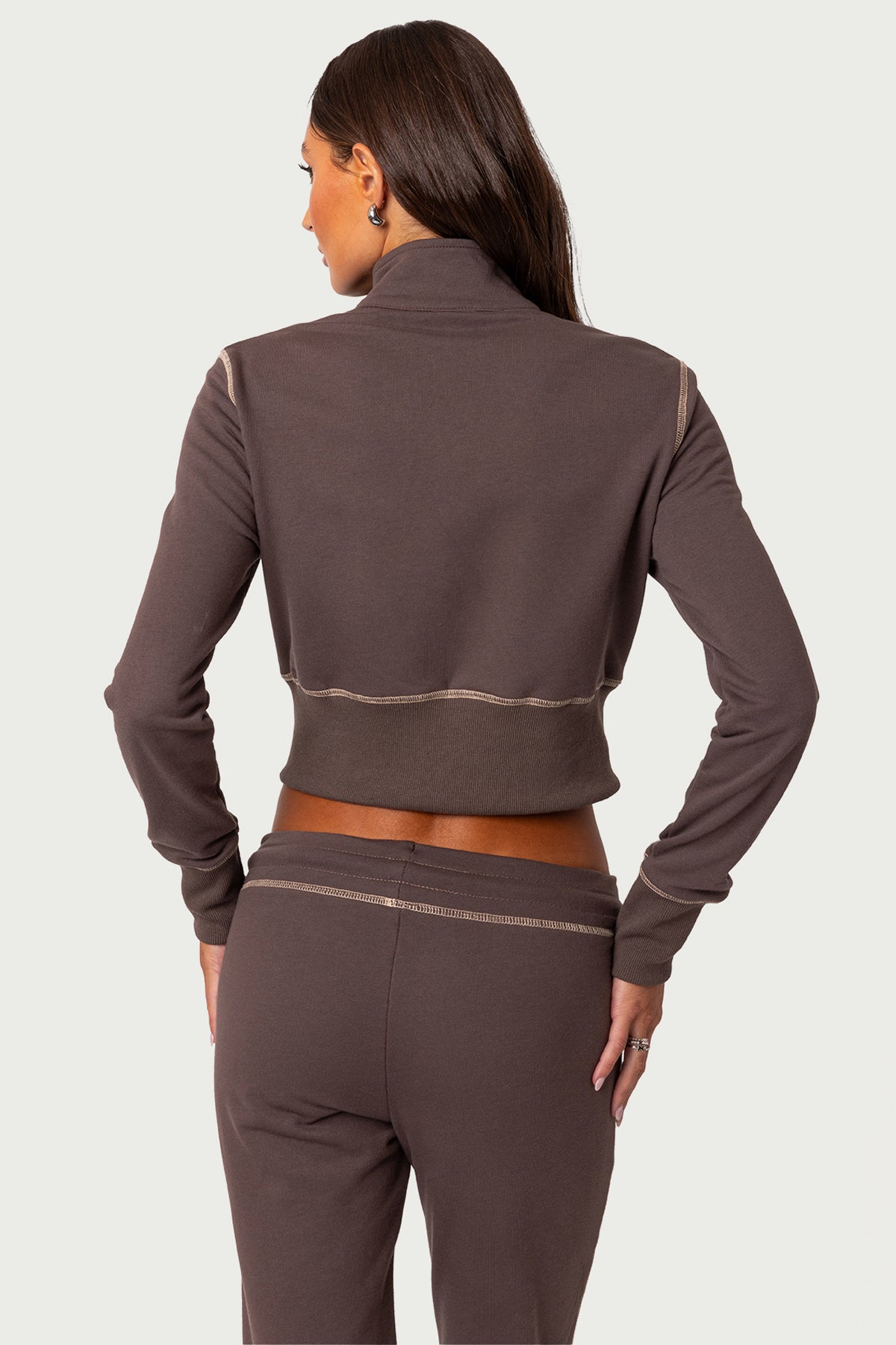 Alexia Zip Up Sweatshirt