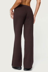 Lorie Wide Leg Knit Trousers