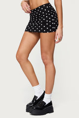 Aisha Low Rise Mini Skirt