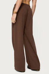 Binah Wide Leg Terry Joggers