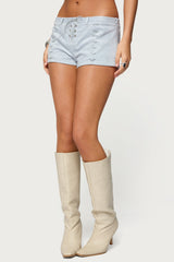 Sloane Faux Suede Micro Shorts