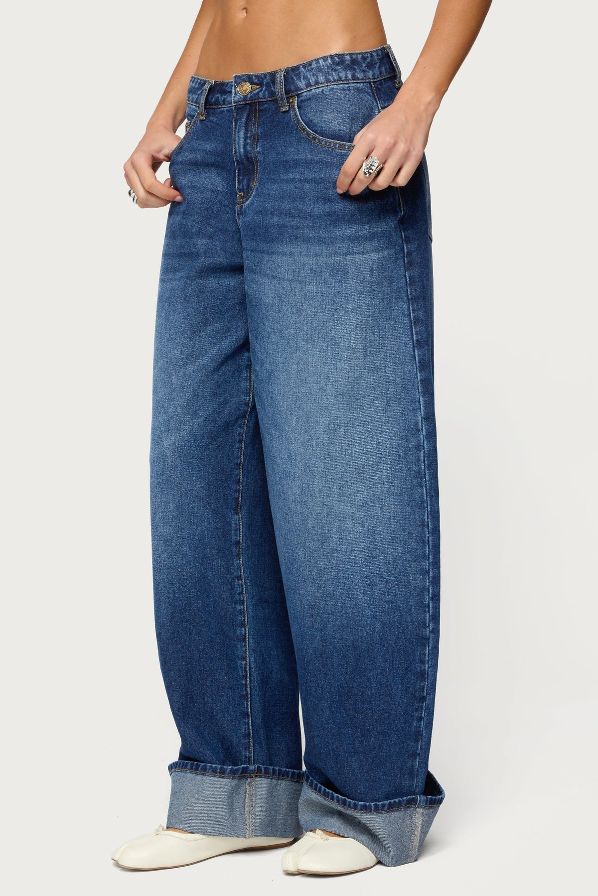 Kella Low Rise Baggy Jeans