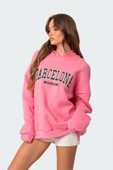 Barcelona Oversized Hoodie