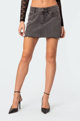 Jessie Denim Mini Skirt